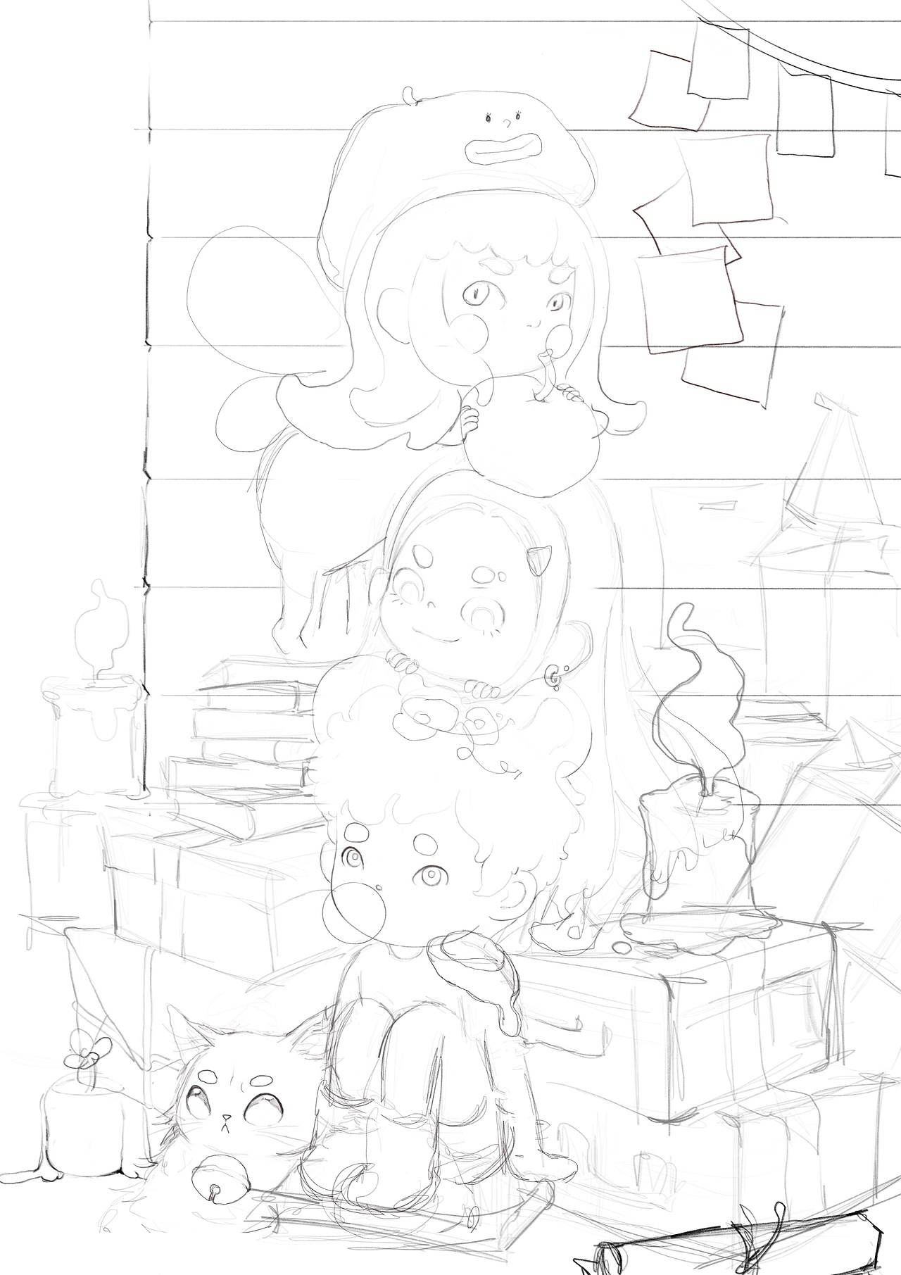 圣诞节快乐（图ZMjgyODE3OTg4） - 新锐潮流插画 - 站酷设计师arukn原创素材 - 站酷ZCOOL