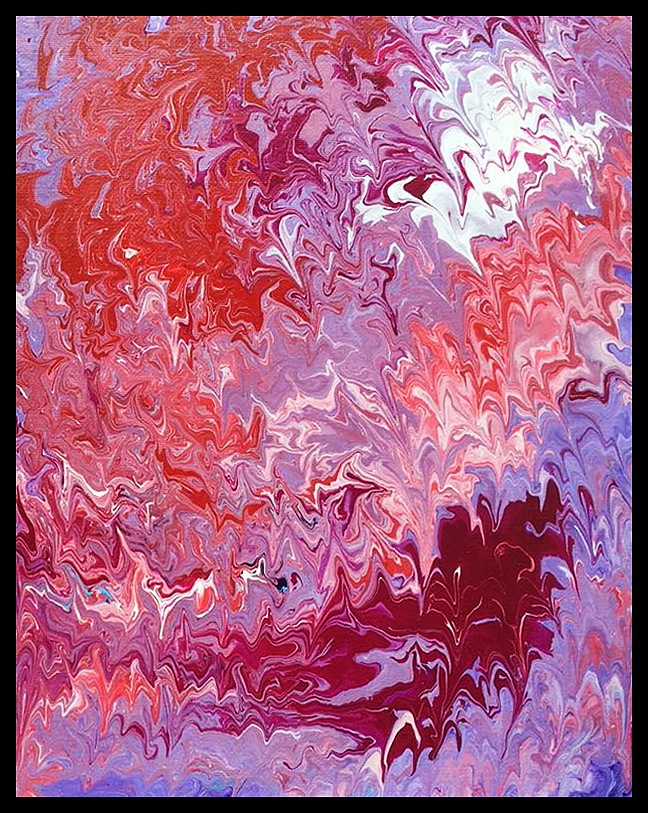 我也画张流体画