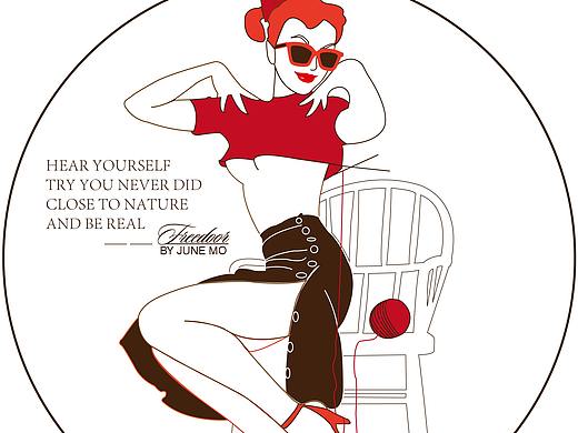 复古风女郎系列  