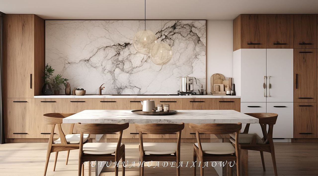 Ai ｜散发中式的厨房