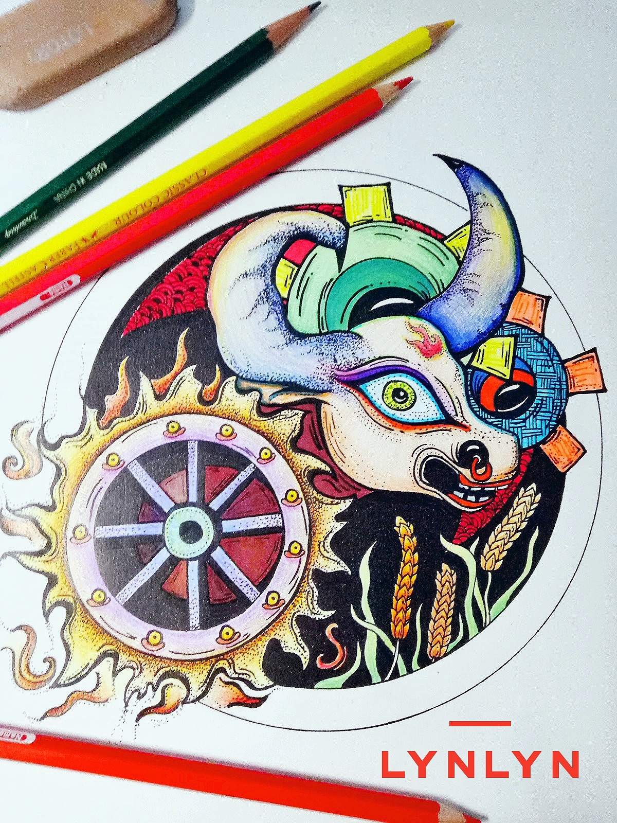 牛上色（图ZNjA2OTc1MDg=） - 商业插画 - 站酷设计师墨瑶MY原创素材 - 站酷ZCOOL