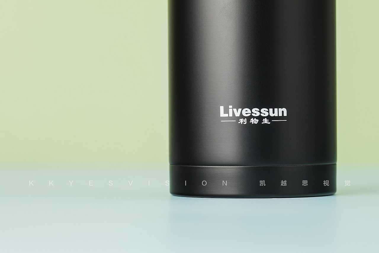 保温杯茶杯杯子不锈钢 静物拍摄商业摄影