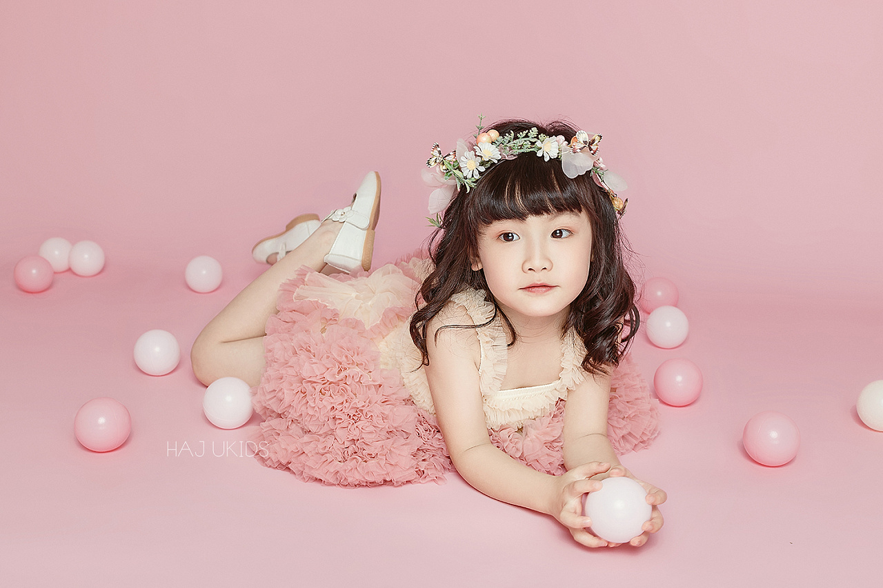 粉红色的小公主