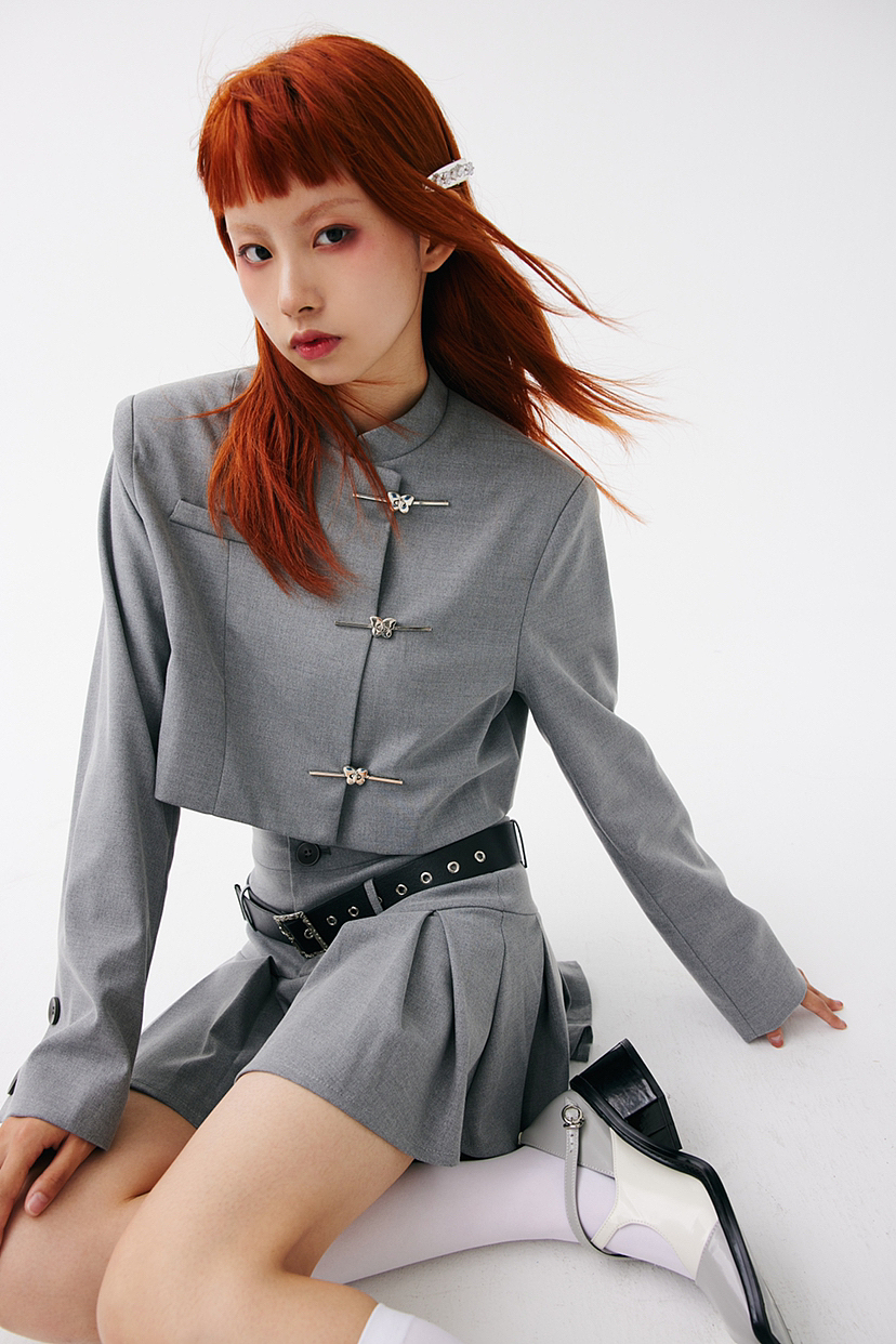 模特欢子|红发摇滚少女