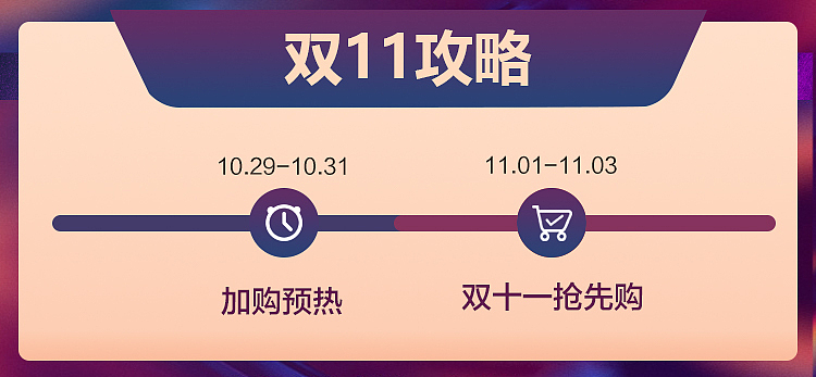 电商首页-双十一时间轴