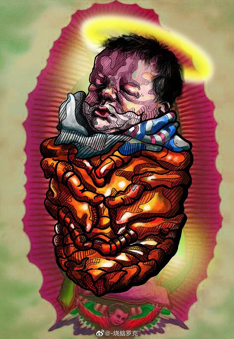 作品的小合集 插画 油画电脑马克笔丙烯什么都有哈哈（图ZMTc3MjcxMDI4） - 绘本 - 站酷设计师烧脑罗克原创素材 - 站酷ZCOOL