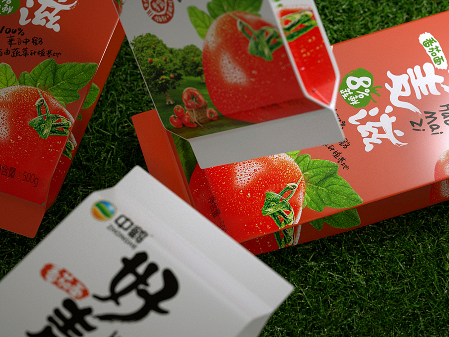 中鹤-好麦滋包装设计