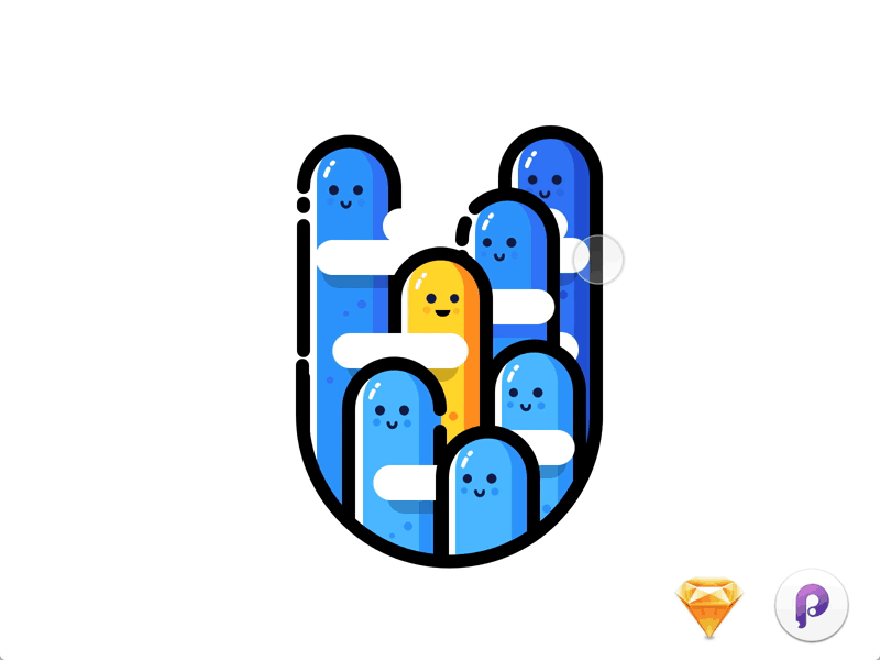 meb色彩小练习|插画|插画习作|chy23333 - 临摹作品 - 站酷 (zcool)