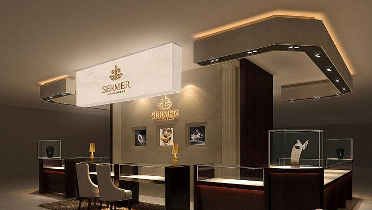 珠宝店设计效果图