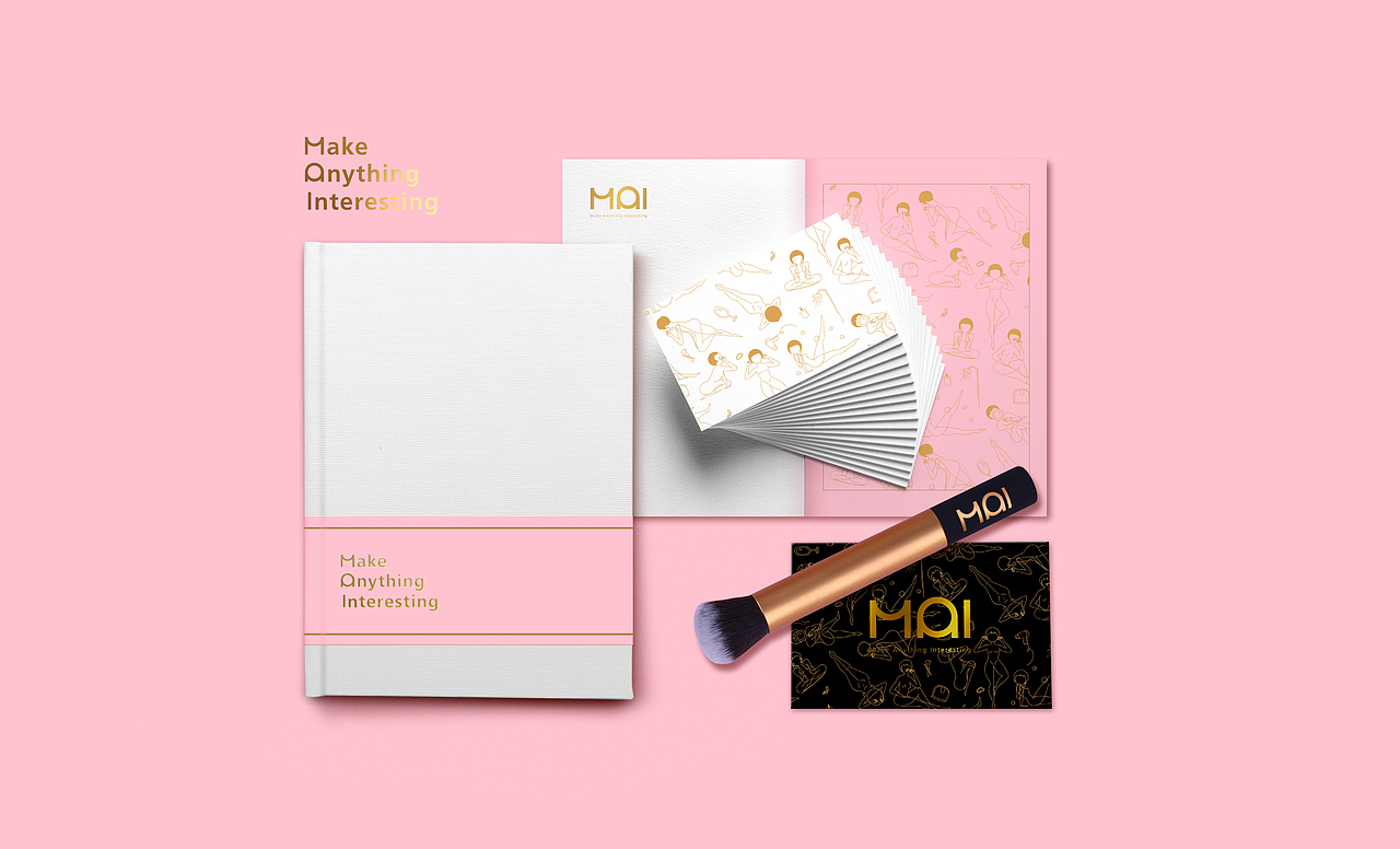 MAI 美妆品牌设计(图ZOTgyNTgxOTY=) - 品牌 - 站酷设计师发条船长原创素材 - 站酷ZCOOL