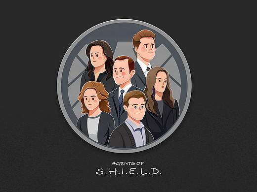 神盾初代六人插畫（個(gè)人主頁(yè)-ZNDU3MTAwNDQ=） - 創(chuàng)作習(xí)作 - 站酷設(shè)計(jì)師杏仁露蜂蜜水原創(chuàng)素材 - 站酷ZCOOL