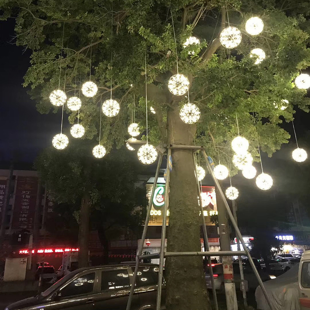 景观美陈灯光亮化