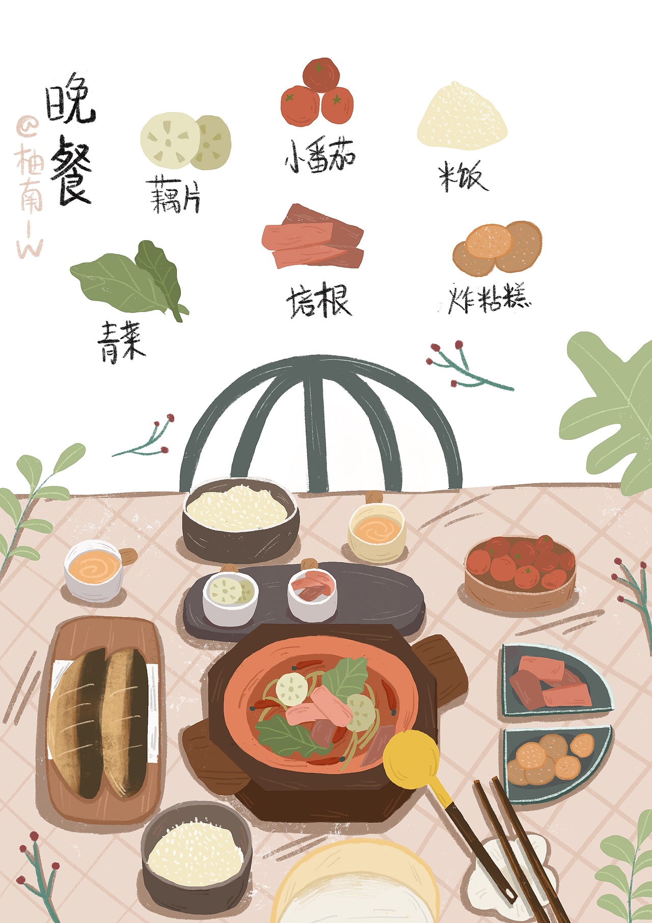 一日三餐（图ZMTg1NjUyMTQ0） - 创作习作 - 站酷设计师younanw原创素材 - 站酷ZCOOL