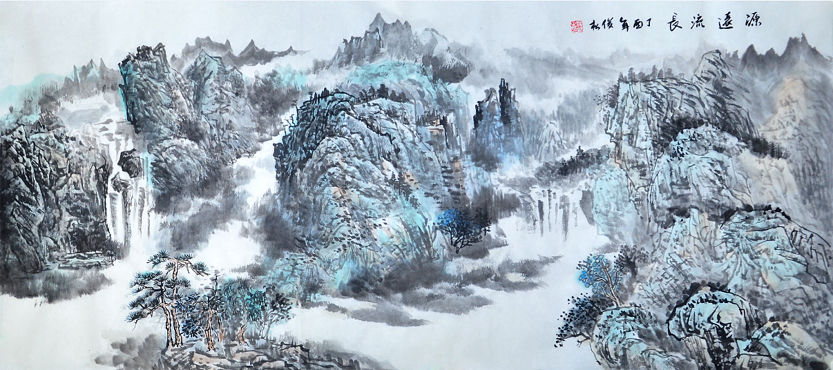 张俊松国画作品（图ZNzAyNzQzNjQ=） - 其他 - 站酷设计师画家张俊松原创素材 - 站酷ZCOOL