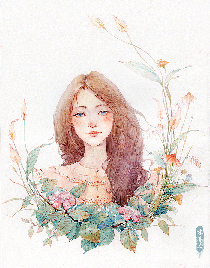 木壳人水彩插画合集（图ZMzc5MjQ5MzI=） - 商业插画 - 站酷设计师木壳人原创素材 - 站酷ZCOOL