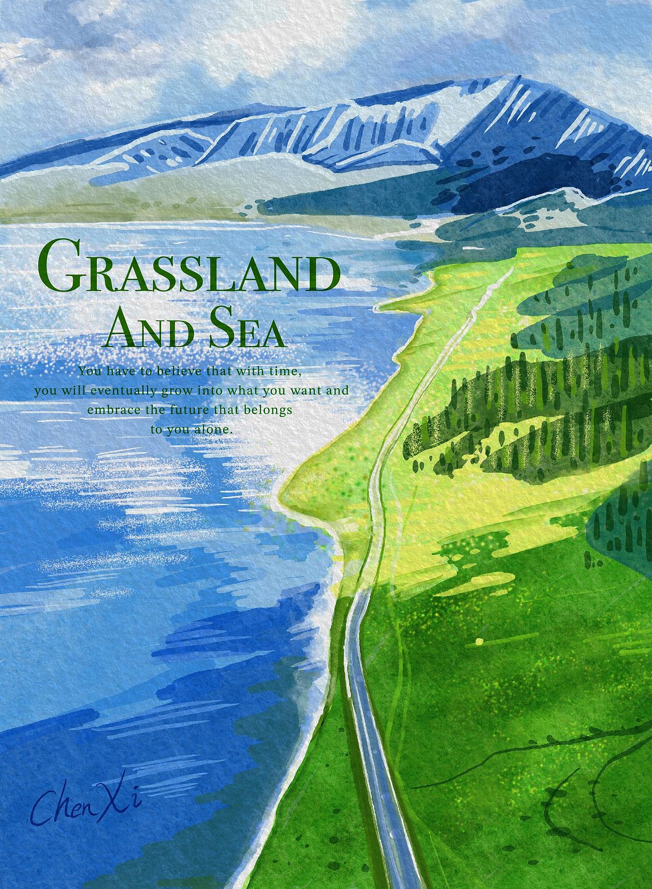 🌵尘曦的365天插画