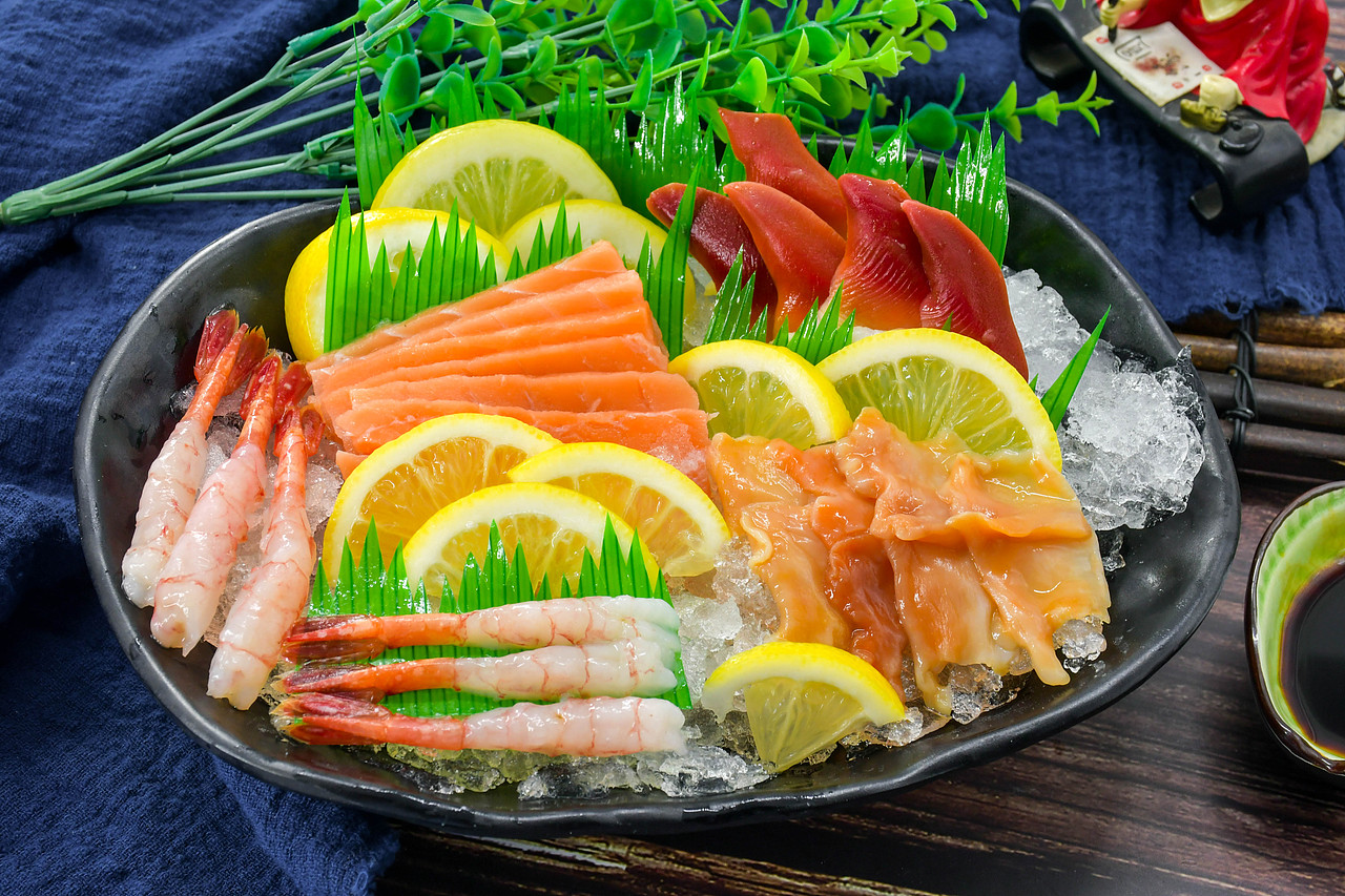 海鲜刺身摄影淘宝摄影