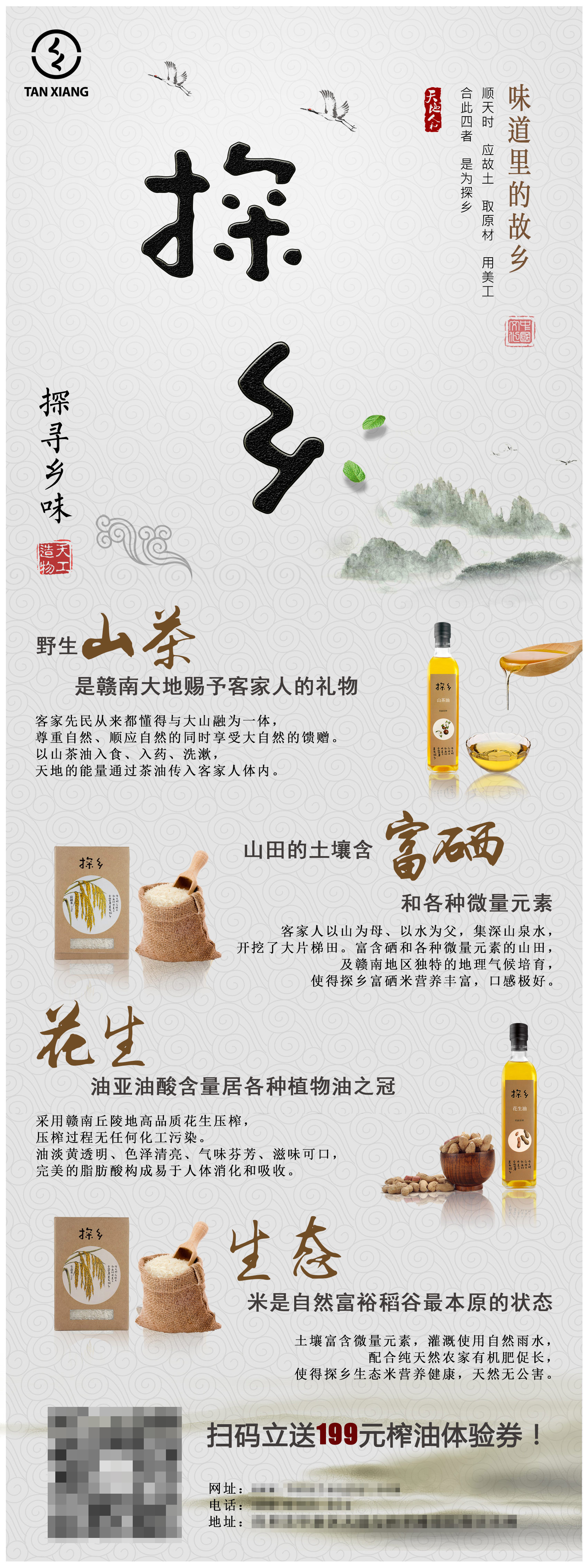 山茶油易拉宝|平面|海报|凤凰已死 - 原创作品 - 站酷 (zcool)