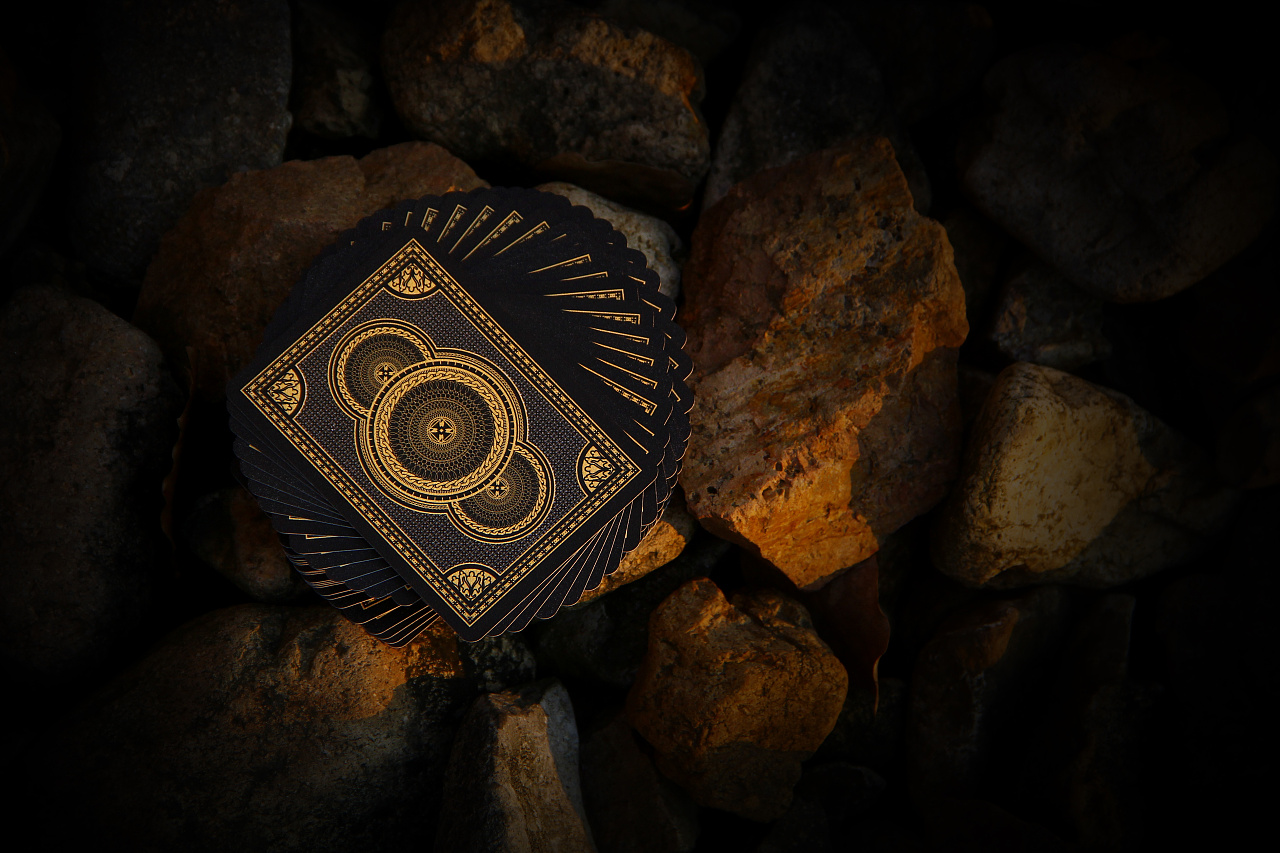 一组扑克牌摄影