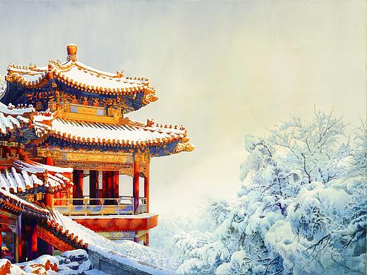 画中游（期待北京的雪景）