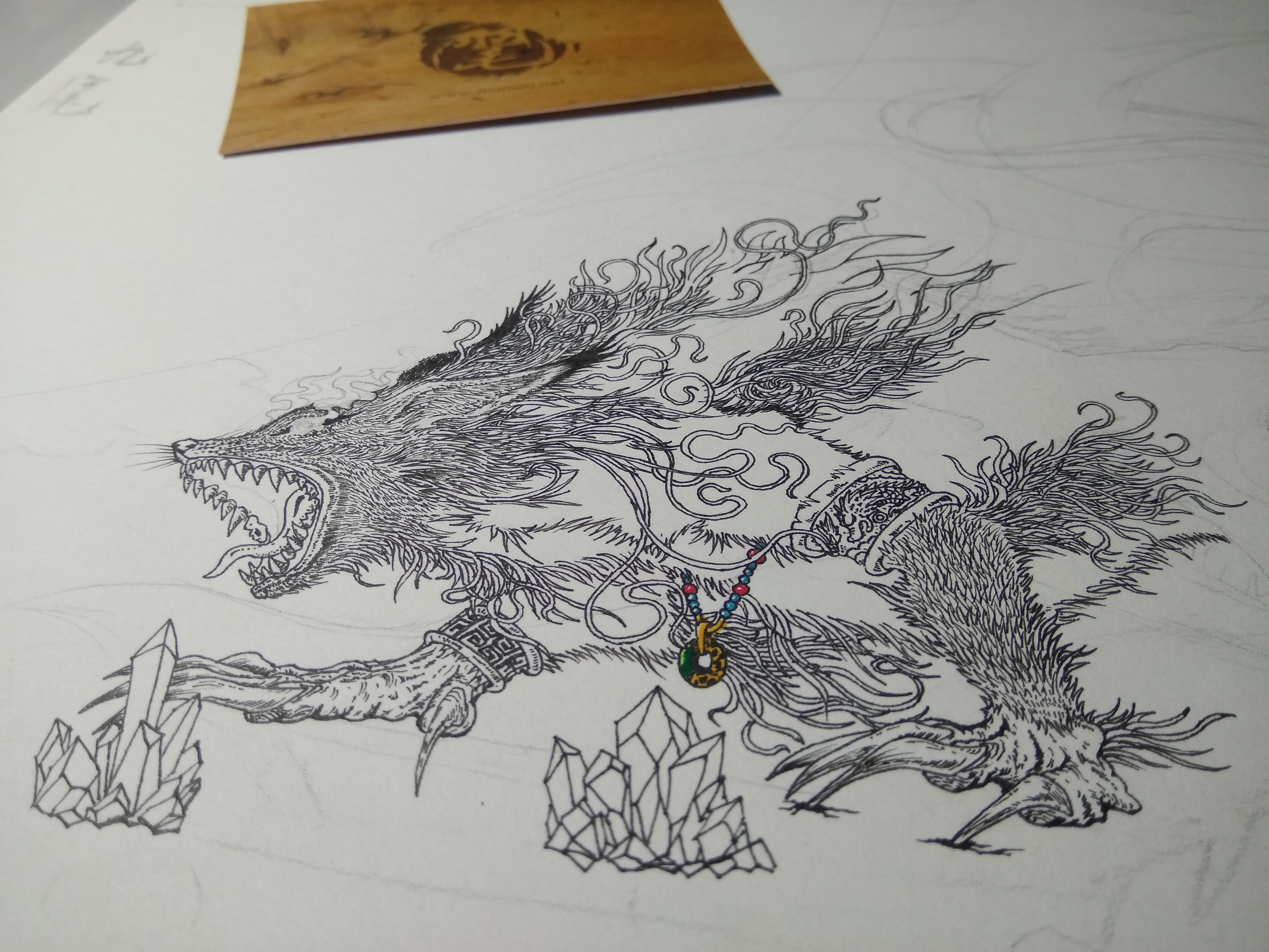 20180329山海经南山经青丘山之九尾狐