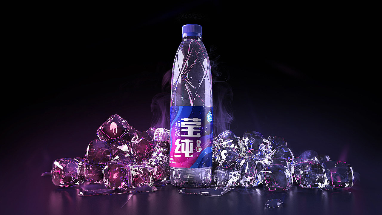 百事可乐公司“莹纯”矿物质水包装设计矿泉水瓶型设计（图ZMTc5MjM1NTYw） - 包装 - 站酷设计师上海米克包装设计原创素材 - 站酷ZCOOL