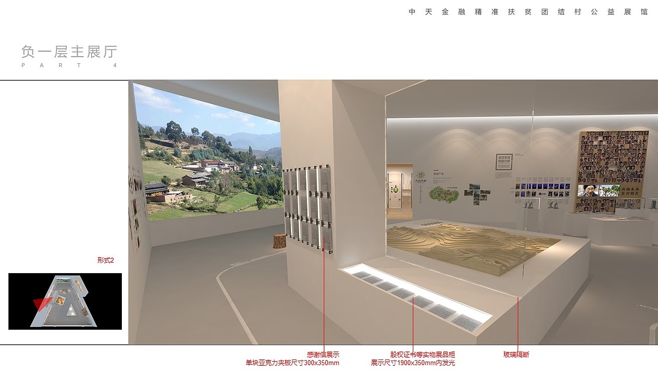 中天金融精准扶贫 团结村 公益展馆