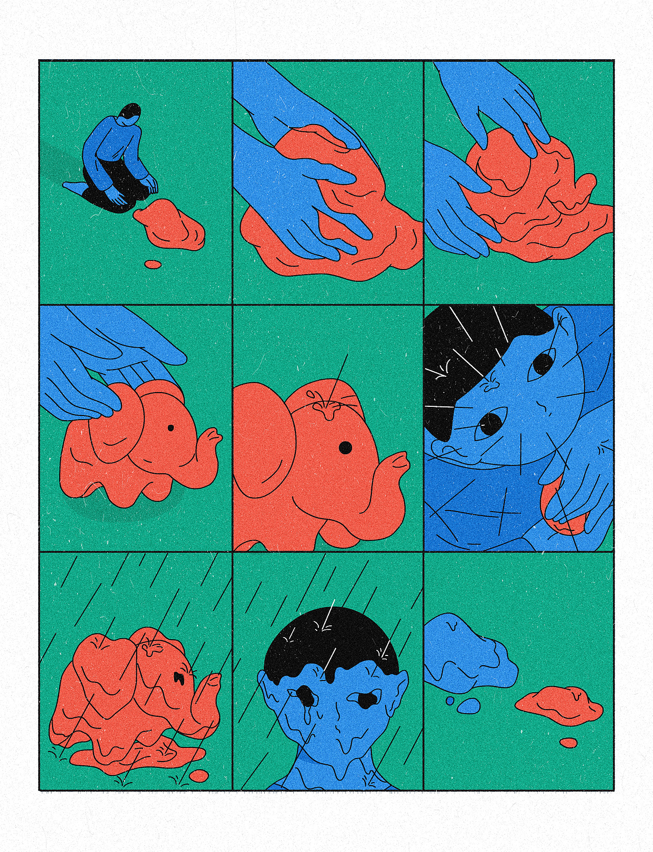 67/365个故事（图ZMjEyOTg3MjIw） - 商业插画 - 站酷设计师Jhuanhuan_wang原创素材 - 站酷ZCOOL
