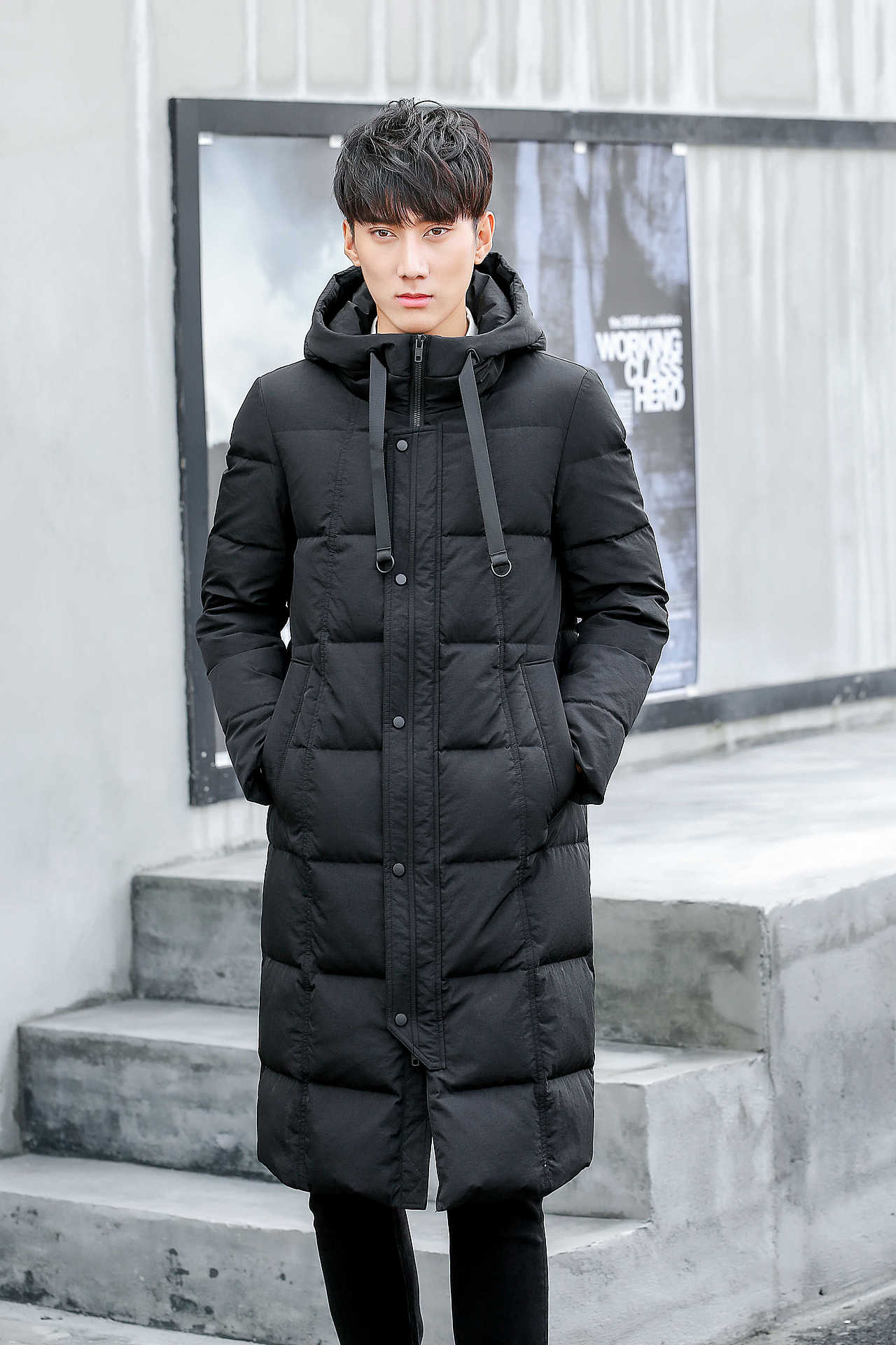 朋盛传媒|男装羽绒棉服拍摄