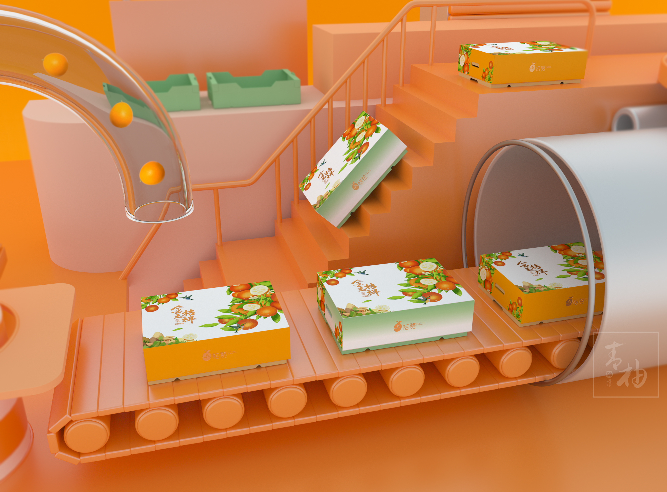 青柚设计原创 × 广西融安金桔包装设计丨品牌农业之路