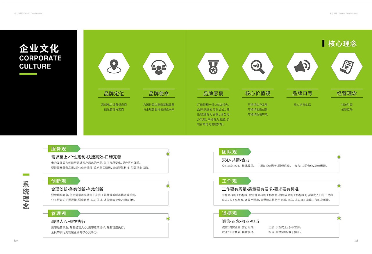 品牌设计 / 电力发展 / 2018