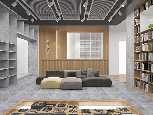 圖書館改造設計（個人主頁-ZNTE3MDE1MDQ=） - 其他空間 - 站酷設計師曉白白2019原創(chuàng)素材 - 站酷ZCOOL