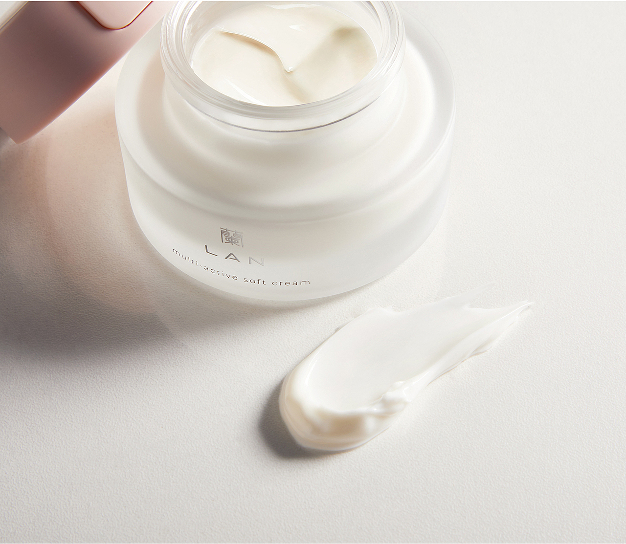 LAN蘭 | 悦时焕颜平衡乳霜视觉设计-详情页排版摄影