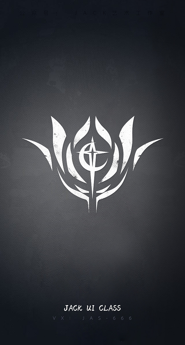 【JACK游戏UI】二次元UX平面海报界面图标GUI设计素材