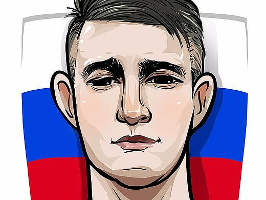 2018世界杯-俄罗斯17号 Alexsandr Golovin（个人主页-ZMjg0MzkyNjQ=） - 商业插画 - 站酷设计师Amyaaa原创素材 - 站酷ZCOOL