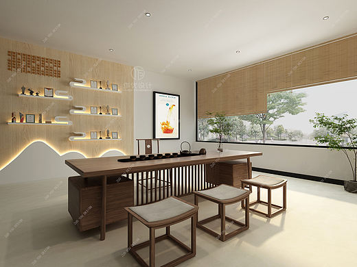 茶叶展厅设计