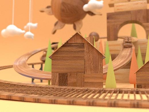 创意C4D动画渲染建模