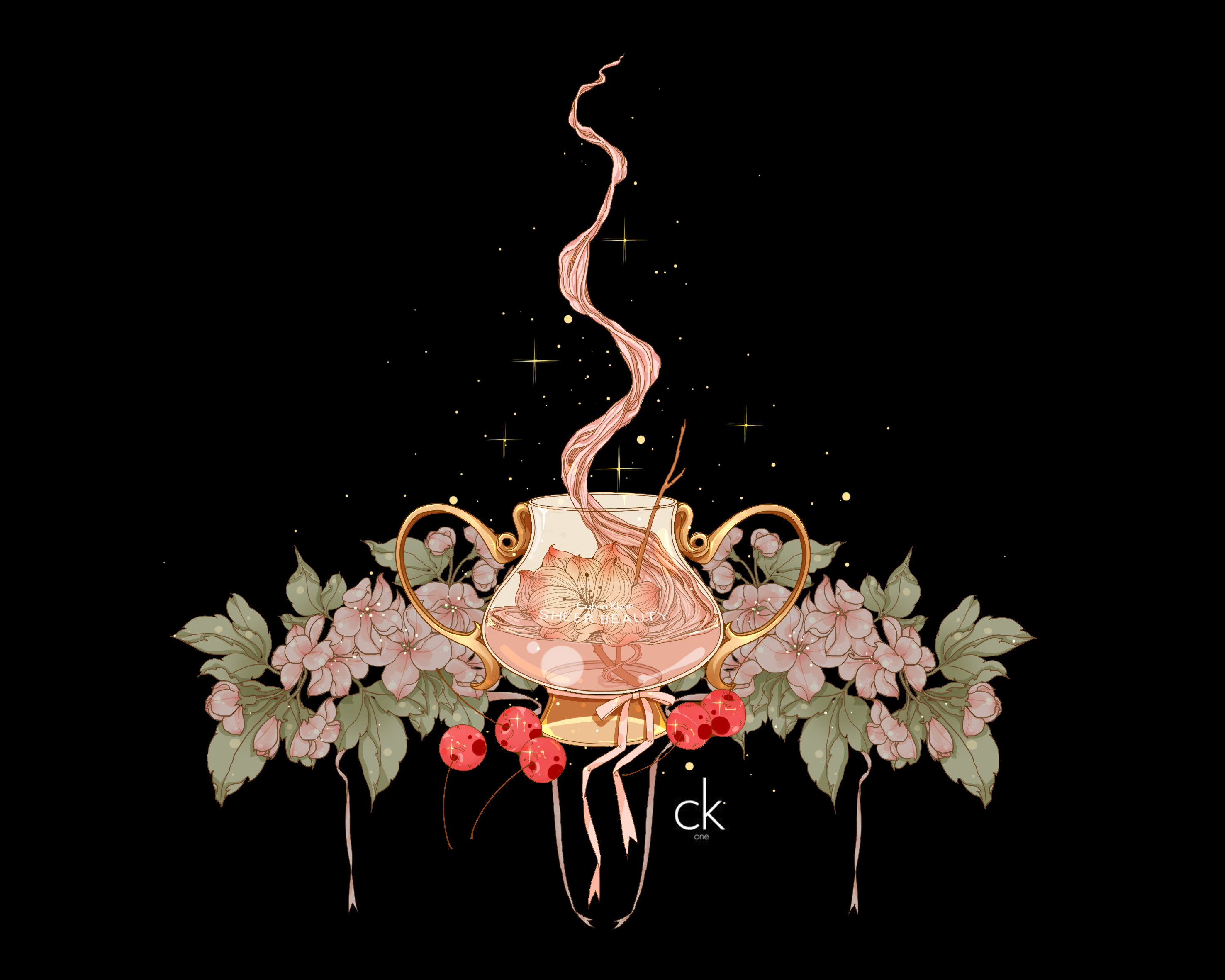 课堂作业练习:香水广告