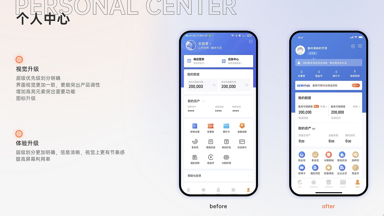 UI作品集—携程金融Redesign（图ZMjYyNzI1NTUy） - APP界面 - 站酷设计师苏慕白原创素材 - 站酷ZCOOL