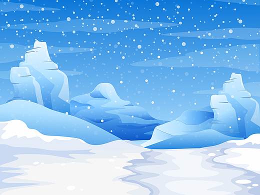 奇幻雪景 雪景图