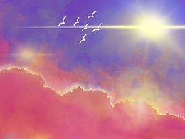 天空系列（粉色）