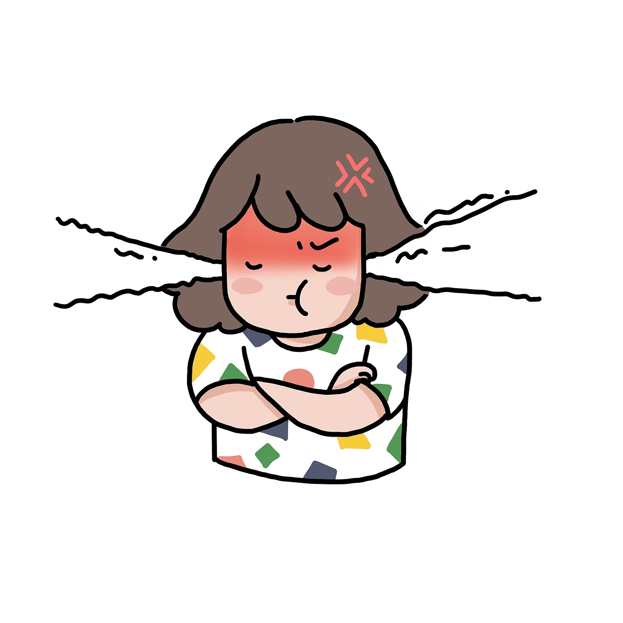 微信表情包「大脸妹成长日记」第二弹（图ZMTYzNzM2NDYw） - 儿童插画 - 站酷设计师画瘫妹原创素材 - 站酷ZCOOL