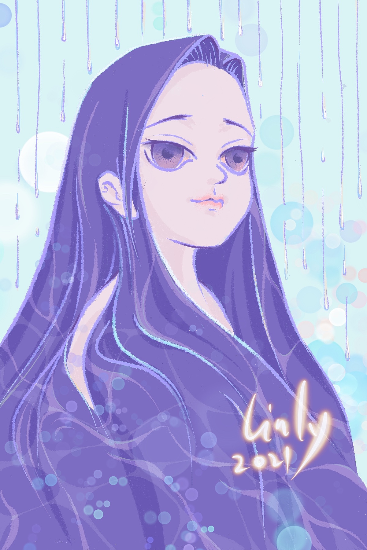 板绘插画作品（图ZMjUwNjIxOTgw） - 商业插画 - 站酷设计师linly007原创素材 - 站酷ZCOOL