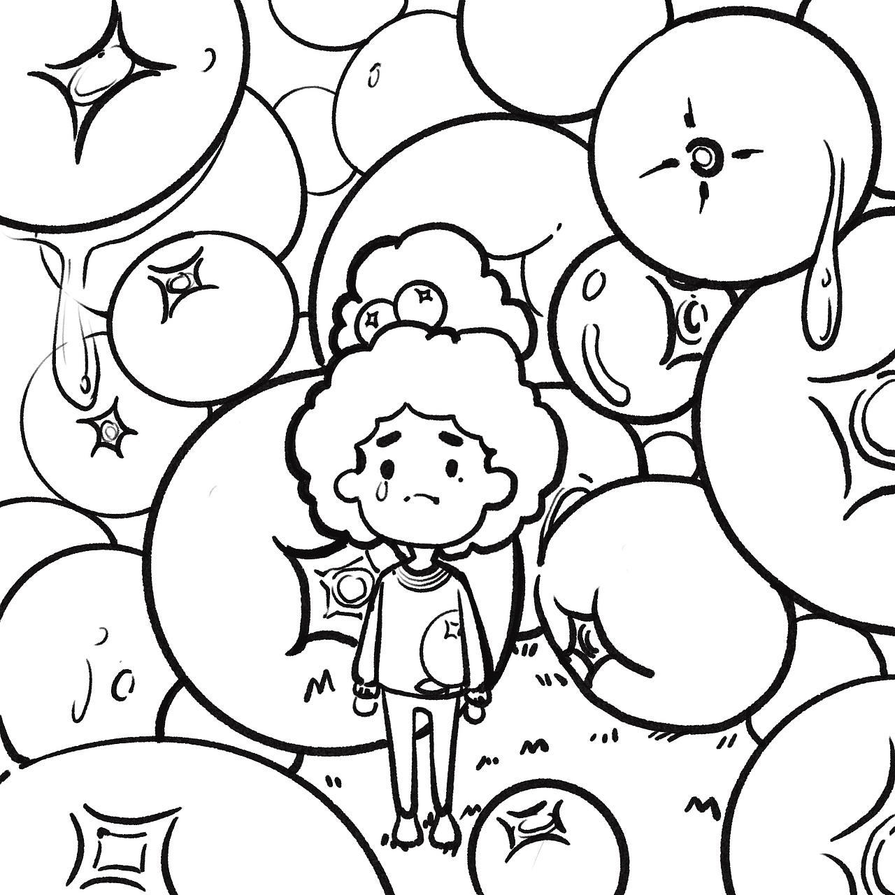 失业的西红柿小姐🍅（图ZMjkyMDg0Njky） - 创作习作 - 站酷设计师小夏贺原创素材 - 站酷ZCOOL