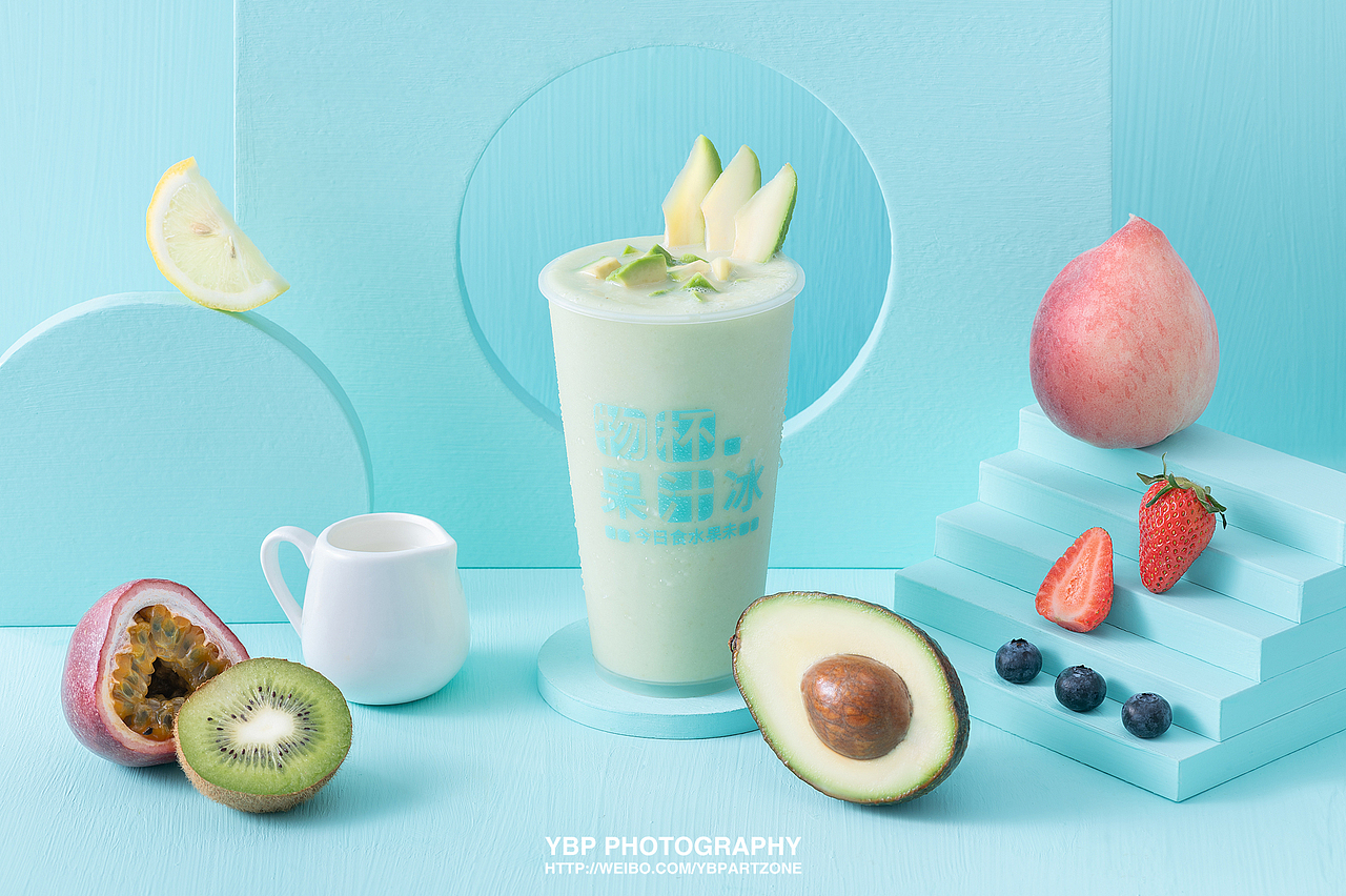 美食摄影 | 水果茶 x 物杯·果汁冰