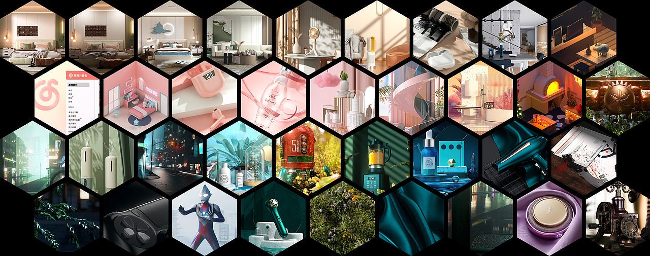 2021三维渲染作品整理