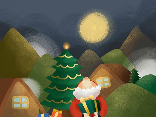 圣诞包装/城野先生（个人主页-ZNDAxNTI2NDA=） - 商业插画 - 站酷设计师帅气的朱原创素材 - 站酷ZCOOL