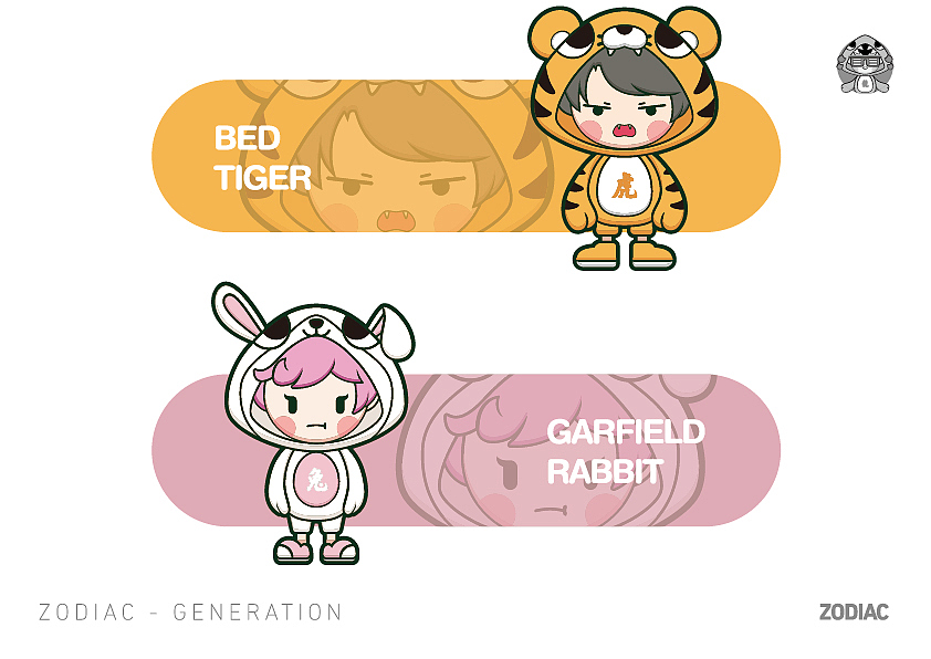 卡通形象设计练习（图ZMjUwMjY3ODYw） - IP形象 - 站酷设计师是谁不小心原创素材 - 站酷ZCOOL