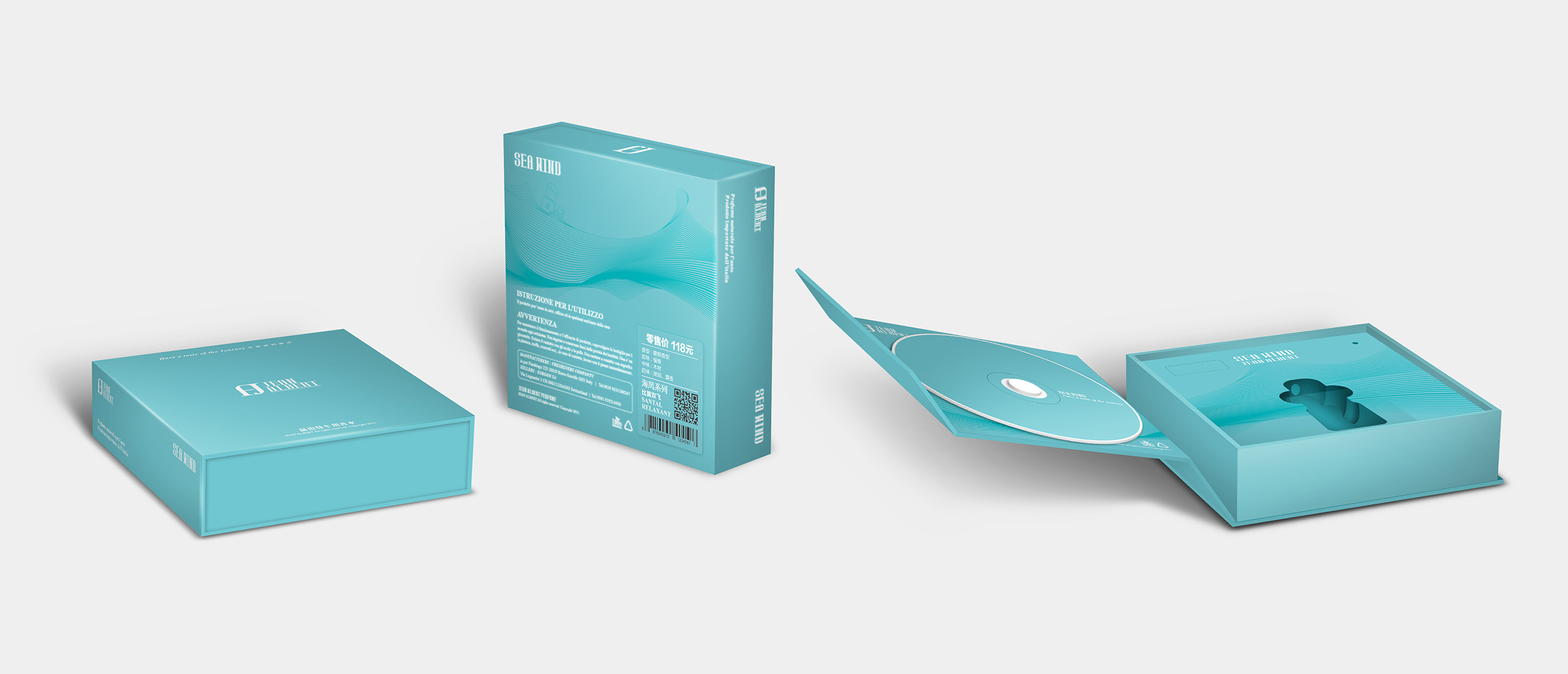 jeanalbert 晶珀特 汽车香水包装与展示设计|平面|包装|miochen