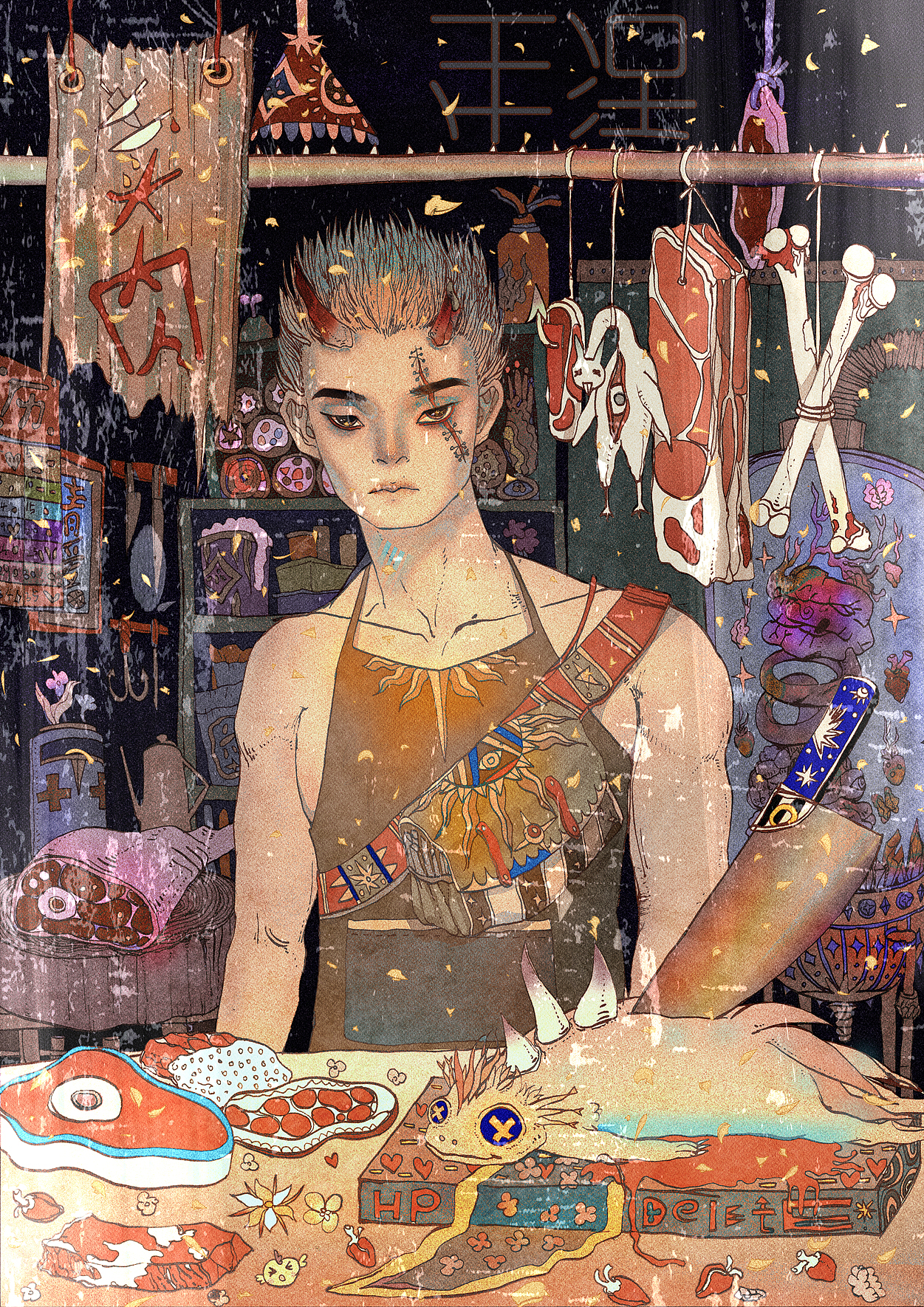 野游记事合集（图ZMTI4MDAxODI0） - 艺术插画 - 站酷设计师芜意原创素材 - 站酷ZCOOL